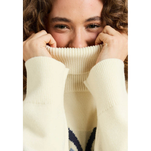 Roxy Γυναικεία πλεκτή μπλούζα Saltwater Lover - Turtleneck Jumper